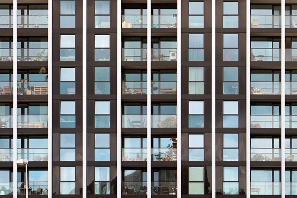 Byggnaden fönster närbild. Konsistens. — Stockfoto