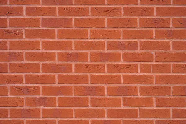 Roter Backsteinmauer Hintergrund — Stockfoto