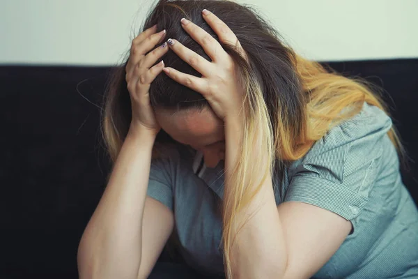 Mujer en shock — Foto de Stock