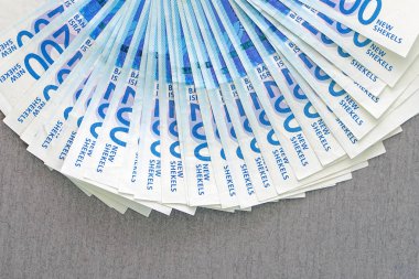 İsrail para notları. Şekel banknotlarının hayranı