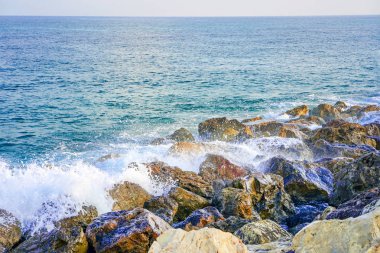 Deniz ufuk gün güneşli yaz