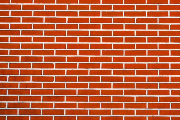 Red brick wall background — Stock Photo, Image