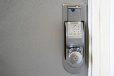 Yakın çekim buton tutam giriş kapıları