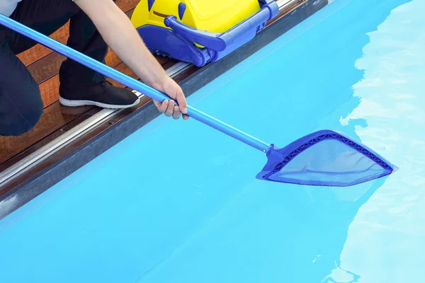 Automatic pool cleaners. — Stock Photo, Image