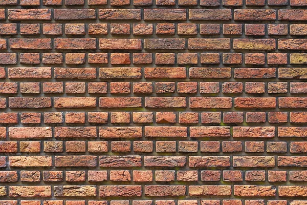 Old red brick wall background — Stock Photo, Image