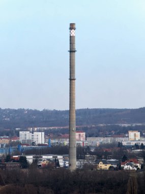 Coswig, Saksonya yüksek dumansız bacada