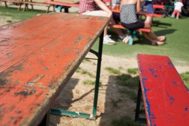 boş yetim eski bira masası