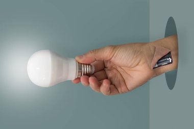 El lightbulp zekâ tutarak pili kolundan Ekle,
