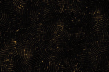 Altın yaldızlı arka plan. Noktalı arkaplanı özetle