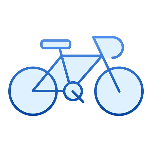 Bicicleta pictograma plat. Bike icoane albastre în stil plat la modă. Design stil gradient sport, proiectat pentru web și aplicație. Eps 10 . — Vector de stoc