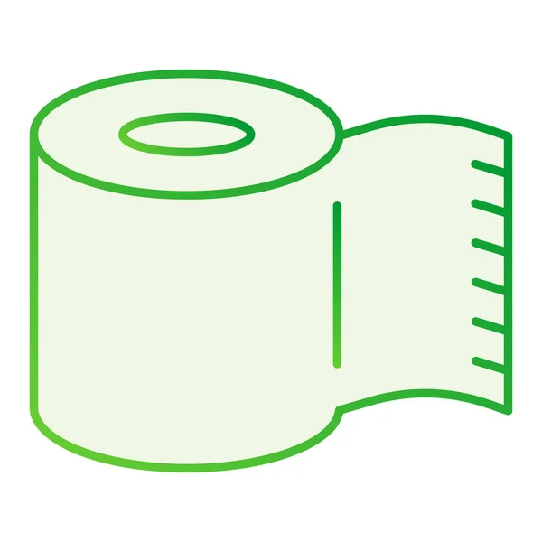 Papierrollen flach. Graue Symbole aus Toilettenpapier im trendigen flachen Stil. Papier-Scroll-Gradient-Design, entworfen für Web und App. Eps 10. — Stockvektor