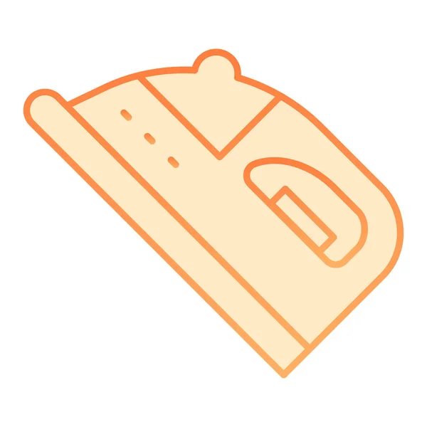 Icono plano de hierro. Iconos de color naranja doméstico en estilo plano de moda. Diseño de estilo gradiente de equipos de la casa, diseñado para la web y la aplicación. Eps 10 . — Vector de stock