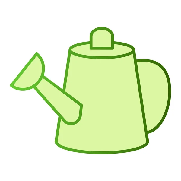 Water kan plat pictogram. Container groene iconen in trendy platte stijl. Tuingereedschap gradiënt stijl ontwerp, ontworpen voor web en app. Eps 10. — Stockvector