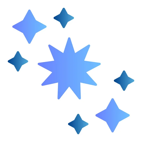 Konstellation platt ikon. Stjärnor färg ikoner i trendig platt stil. Astrologi lutning stil design, utformad för webb och app. Eps 10. — Stock vektor