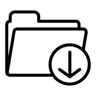 Dizin satırı simgesi indir. Depolama vektör illüstrasyonu beyaza izole edildi. Web ve uygulama için tasarlanmış belge tasarımı. Eps 10.