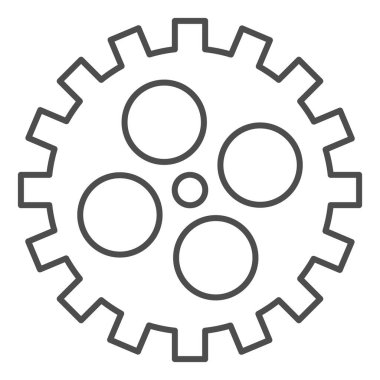 Bisiklet vitesi, ince çizgi ikonu, bisiklet detayları konsepti, beyaz arka planda bisiklet kolu tabelası, mobil konsept ve web tasarımı için ana hatlı bisiklet vites simgesi. Vektör grafikleri.