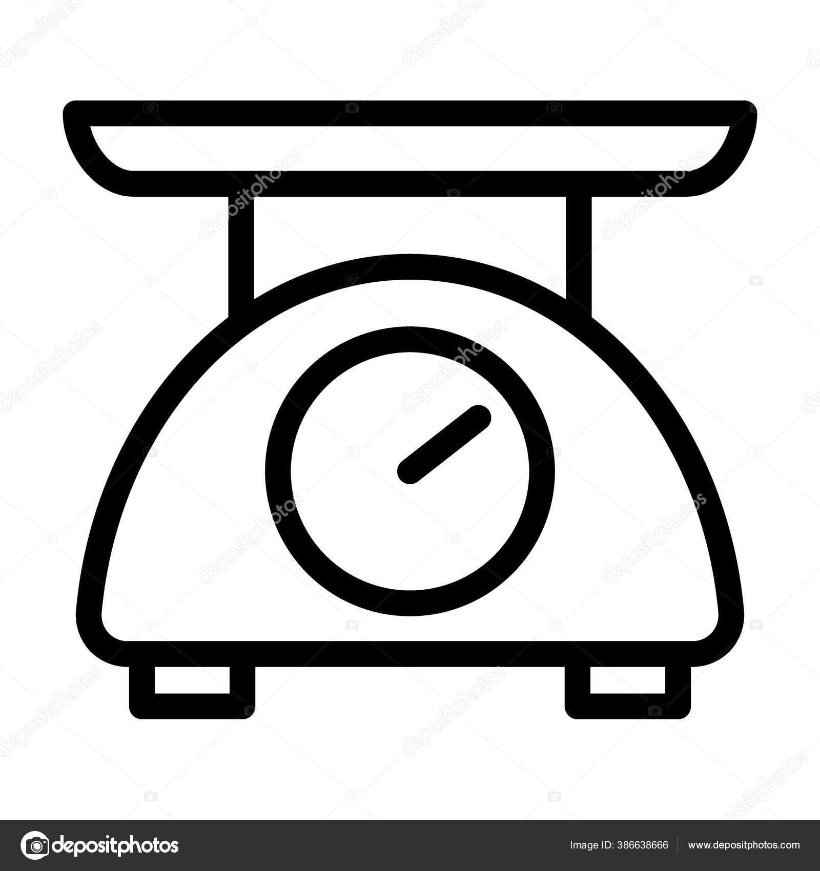 https://st4.depositphotos.com/1393072/38663/v/1600/depositphotos_386638666-stock-illustration-kitchen-scale-line-icon-weight.jpg