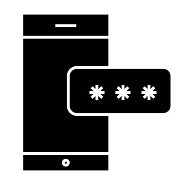 Mobil sohbet simgesi. Akıllı telefon vektör illüstrasyonundaki konuşma balonu beyaza izole edildi. Web ve uygulama için tasarlanmış, diyalog kabartma tarzı tasarımı olan cep telefonu. Eps 10.