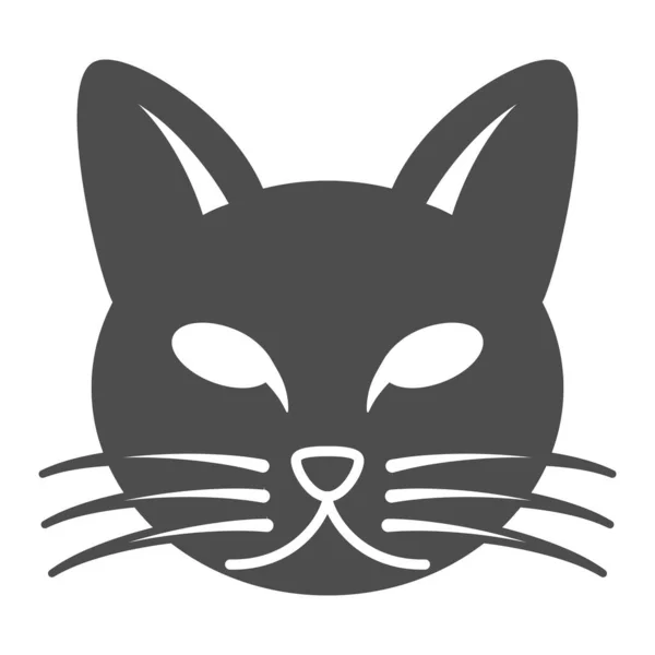 Cat icon vector. Linear style sign for mobile concept and web