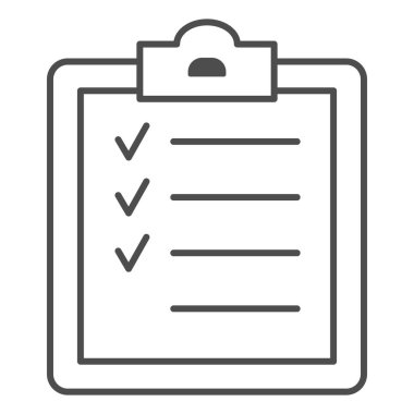 Spor eğitim programı ince çizgi ikonu, spor konsepti, beyaz arka planda fitness planı işareti, mobil konsept ve web tasarımı için ana hatlı çalışma ikonu tamamlama. Vektör grafikleri.