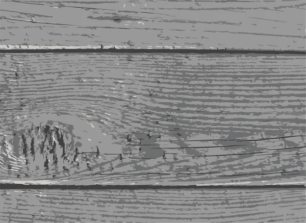 Graues Hartholz Holzplanke Textur Hintergrund — Stockvektor