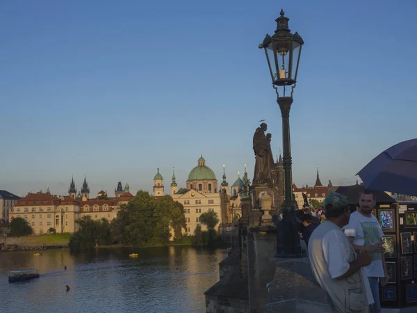 Czech Republic Prague September 2018 View Charles Bridge Mala Strana — Stock Photo, Image