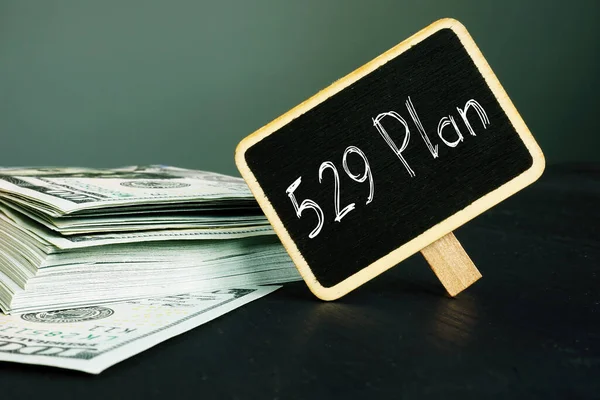 529 Plán je zobrazen na konceptuální obchodní fotografii — Stock fotografie