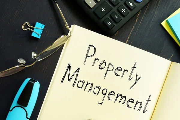 Property Management is shown on the conceptual business photo