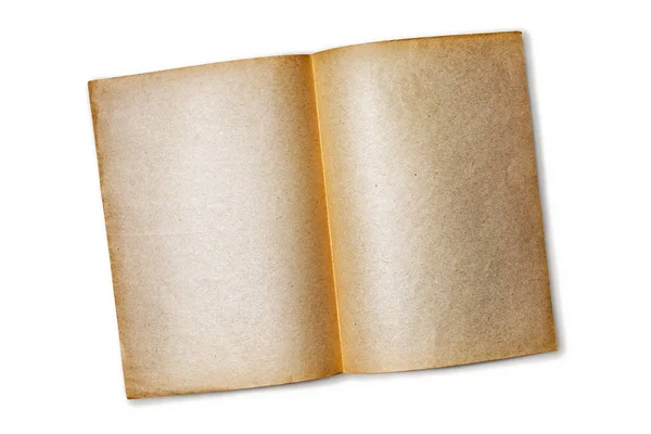 Mockup Του Άδειο Παλιά Φύλλα Χαρτιού Εκλεκτής Ποιότητας Που Απομονώνονται — Φωτογραφία Αρχείου