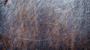 Grunge metalik doku arka plan çizikler ile gri ve tasarım için pas