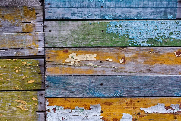 Colored grunge wooden background — Stock Photo, Image