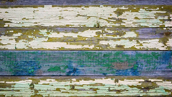 Färgade grunge trä bakgrund — Stockfoto