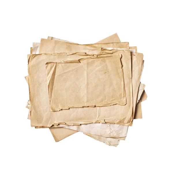 Makiety pustych starych arkuszy papieru Vintage — Zdjęcie stockowe