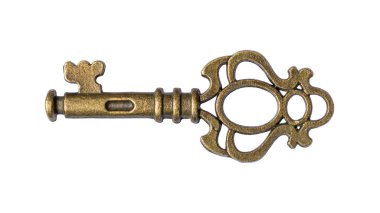 Tek eski vintage kapı anahtarı