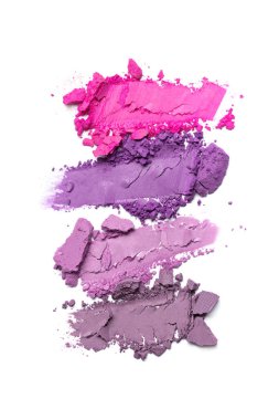 Smear of bright purple and pink eyeshadow clipart