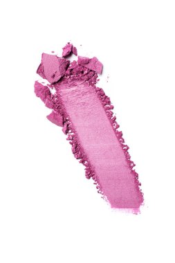 Parlak mor göz farı smear