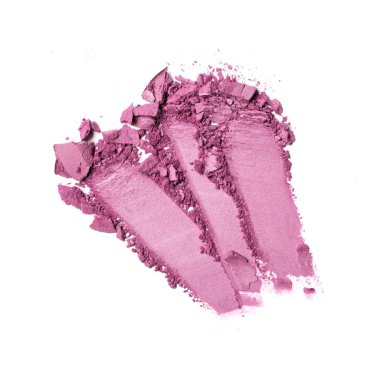 Parlak mor göz farı smear