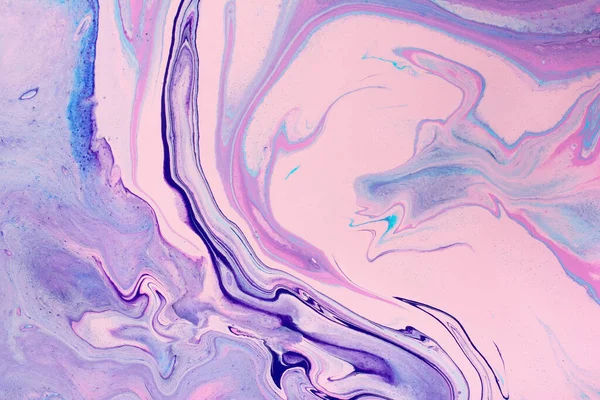 Closeup Van Multicolor Abstracte Marmertextuur Handgeschilderd Mooi Patroon Behang Achtergrond — Stockfoto