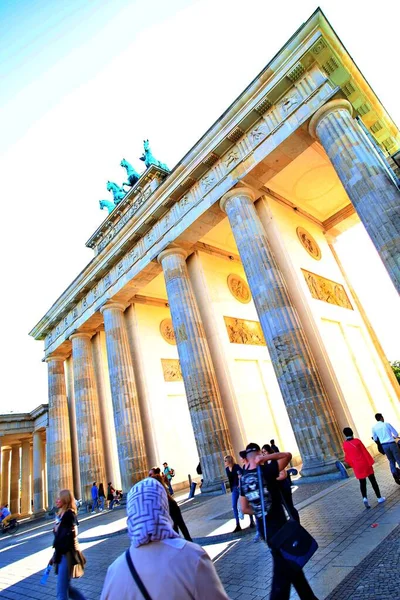 Brandenburger tor in berlin, deutschland. — Stockfoto