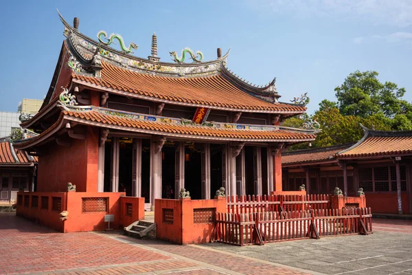 View Taiwan Confucian Temple Tainan City — Stock Photo, Image