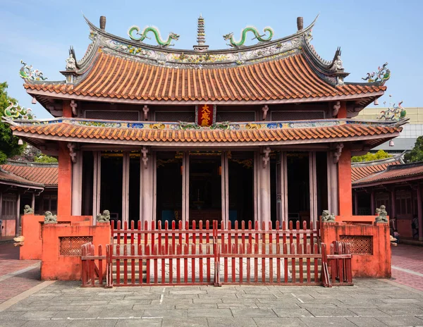 Front View Taiwan Confucian Temple Tainan City — Stock Photo, Image
