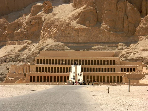 Antike Ruinen Der Königin Hatschepsut Tempel Luxor Ägypten — Stockfoto