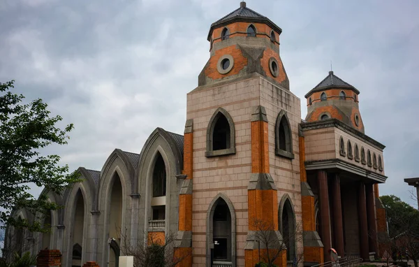 Grande Chapelle Aletheia Dans District Tamsui Nouveau Taipei Taiwan — Photo