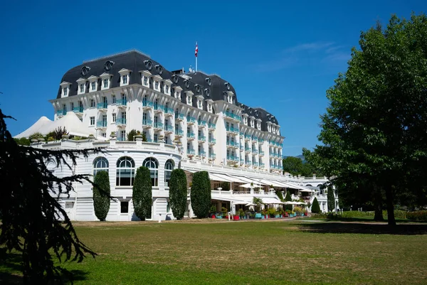 Agosto 2018 Annecy Francia Vista Del Hotel Palacio Imperial Annecy — Foto de Stock