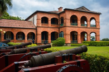 Görünümü, Fort Santo Domingo Tamsui bölge yeni Taipei Tayvan
