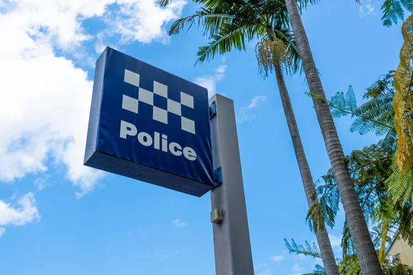 Sydney Nsw Avustralya Avustralya polis merkezi işareti