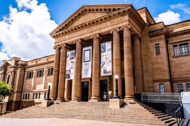 Devlet Kütüphanesi, yeni Güney Galler Mitchell kanat önden görünümü