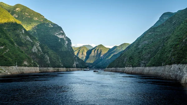 Wu boğaz doğal görünümü Yangtze ile üç boğaz ikinci