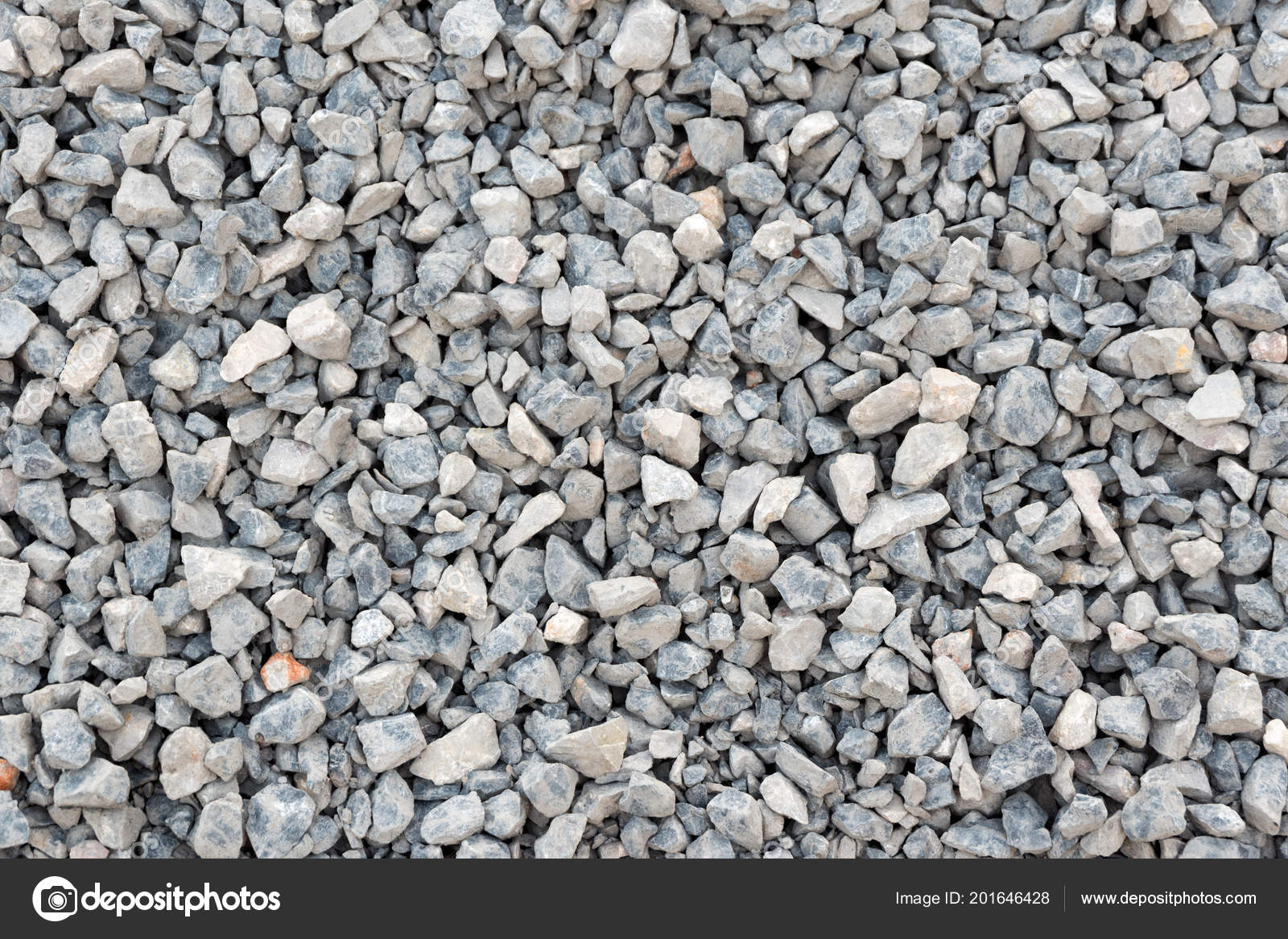 Crushed Stone Gravel Texture Background ⬇ Stock Photo, Image by