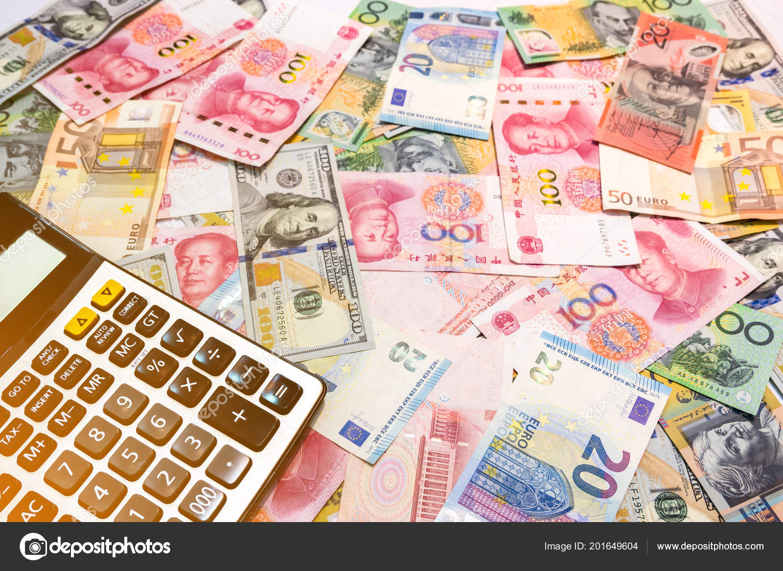 Geld Exchange Konzept Welt Geld Hintergrund Dollar Australische - 